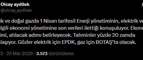 Elektrik ve Doğalgaz Fiyatlarında Artış Beklentisi: Yüzde 20 Zam Geliyor mu?